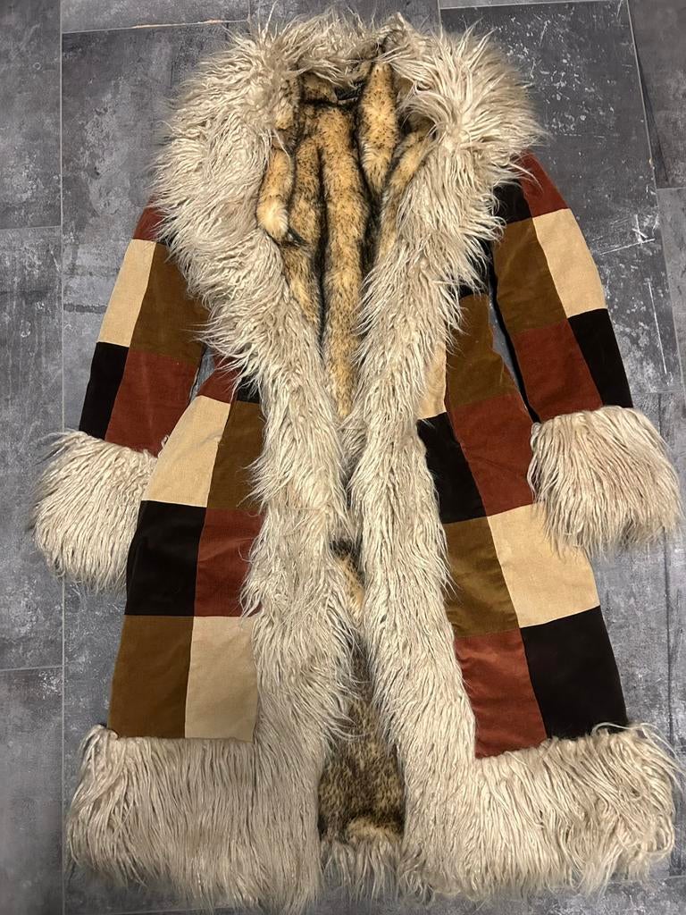 Superdry & Co Afghaanse Jas, Kleding | Dames, Jassen | Winter, Ophalen, Zo goed als nieuw, Maat 36 (S), Overige kleuren