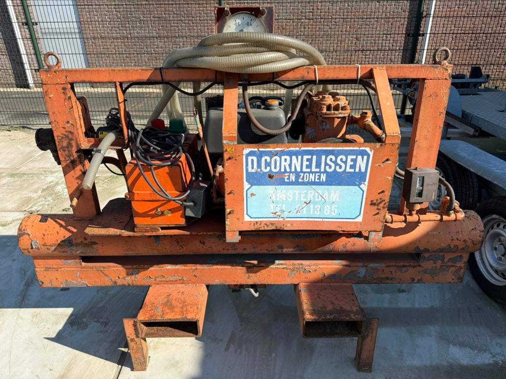 Vacuüm Heffer / Vacuum Unit / Hatz Diesel, Ophalen, Gebruikt