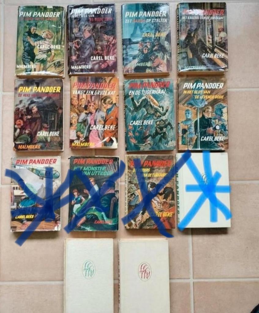 Pim Pandoer - Carel Beke - 10 stuks Gelezen Boeken, Boeken, Ophalen of Verzenden, Gelezen, Carel Beke, Fictie algemeen
