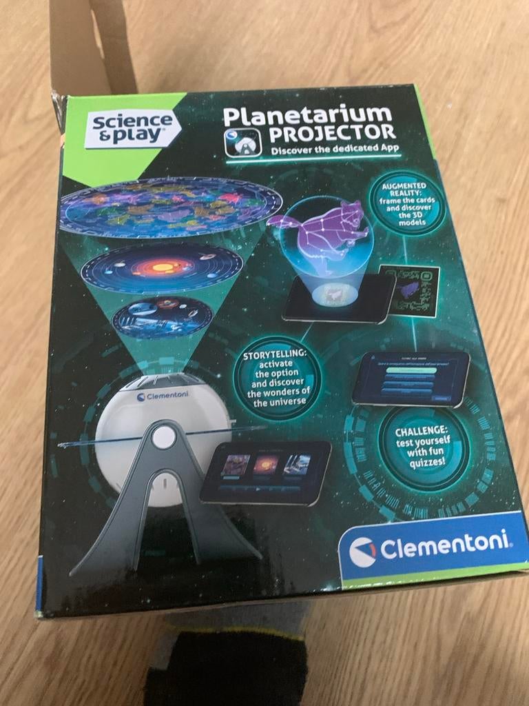 Planetarium Projector - Science & Play, Ophalen of Verzenden, Zo goed als nieuw, Ontdekken, Met licht