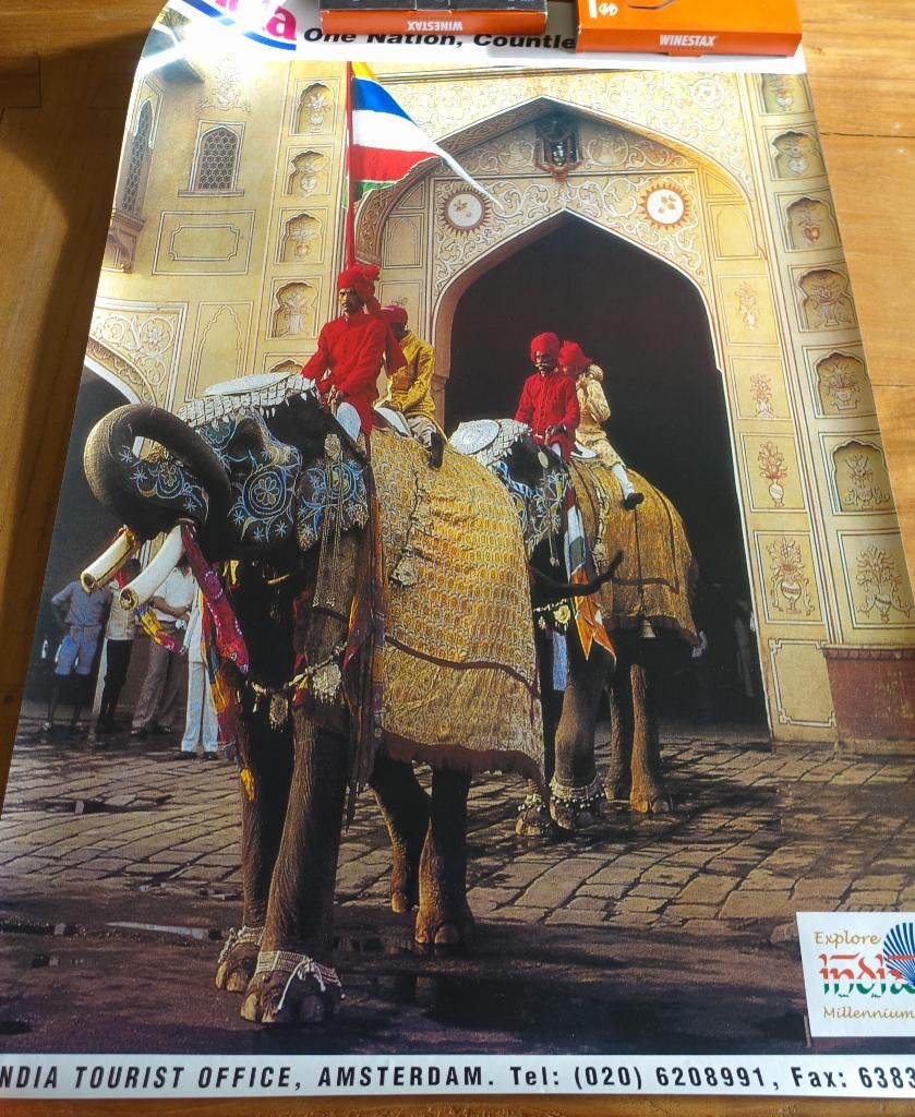 posters van kalender explore India - millenium, Ophalen, Nieuw, A1 t/m A3, Overige onderwerpen