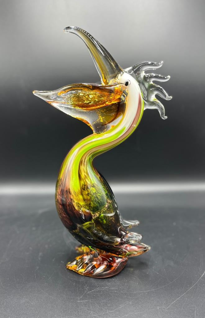 Mooie grote Pelikaan van glas.