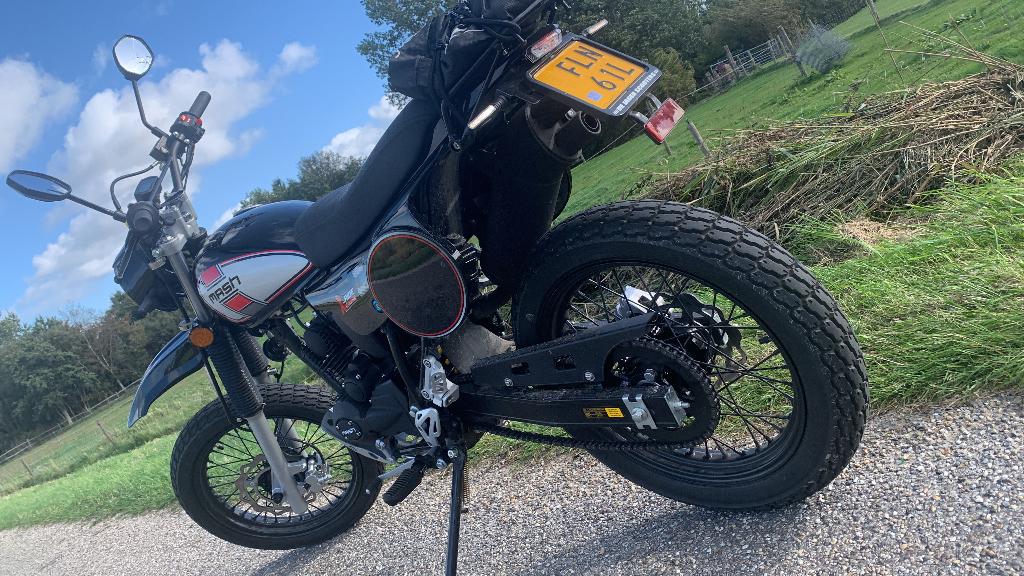 schakel brommer Mash X-RIDE, Fietsen en Brommers, Brommers | Crossbrommers, Zo goed als nieuw, Overige merken, Ophalen