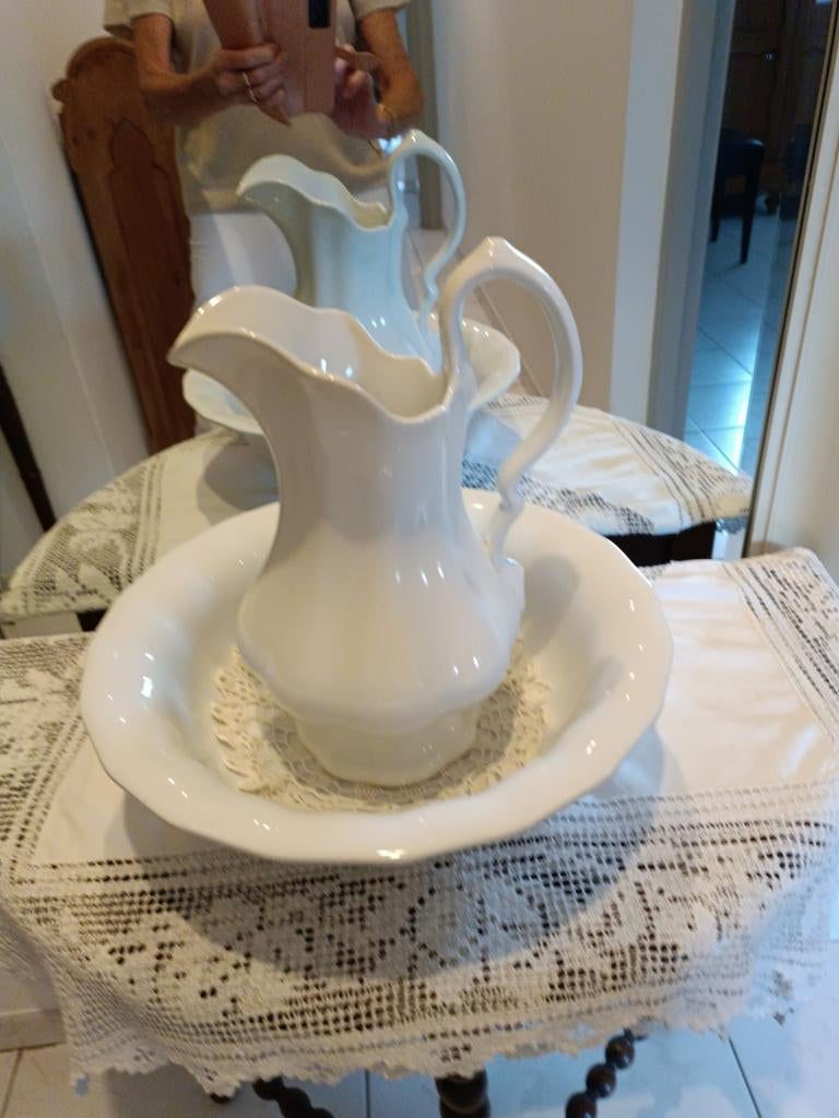 Wellington Petrus Regout antiek lampetstel, Ophalen of Verzenden