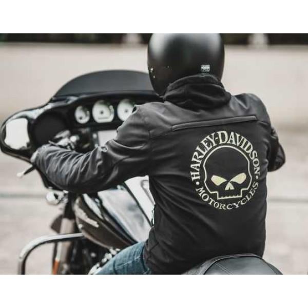 Harley Reflective Skull Soft Shell Riding Gear Jacket 3-in-1, Motoren, Ophalen of Verzenden, Nieuw met kaartje, Jas | textiel