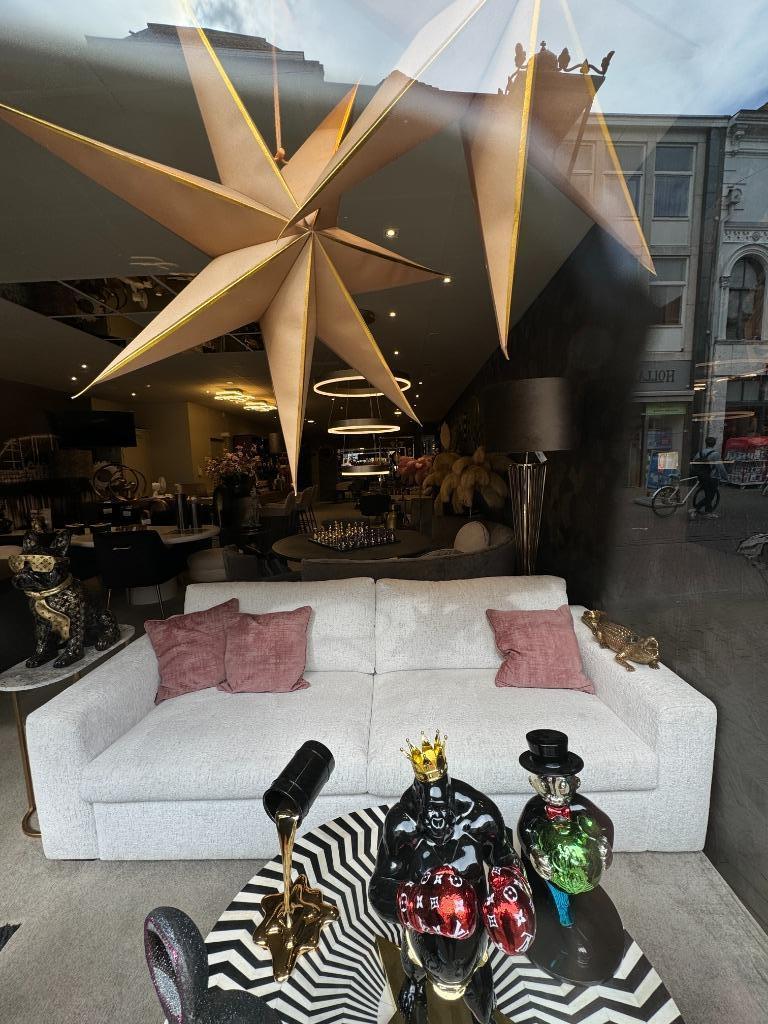 Bank 2 zits, 150 tot 200 cm, 75 tot 100 cm, Ophalen of Verzenden, Rechte bank