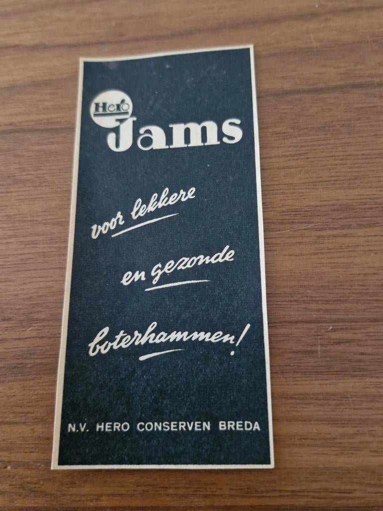 006 Oude Advertenties o.a.Hero, Recter, Koopmans, Ophalen of Verzenden, Gebruikt, Reclamebord