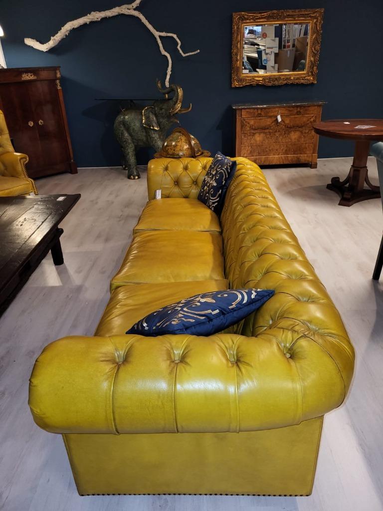 Chesterfield sofa, chesterfield meubelen, rundleder, div. kl, Huis en Inrichting, Banken | Bankstellen, Ophalen of Verzenden, Nieuw