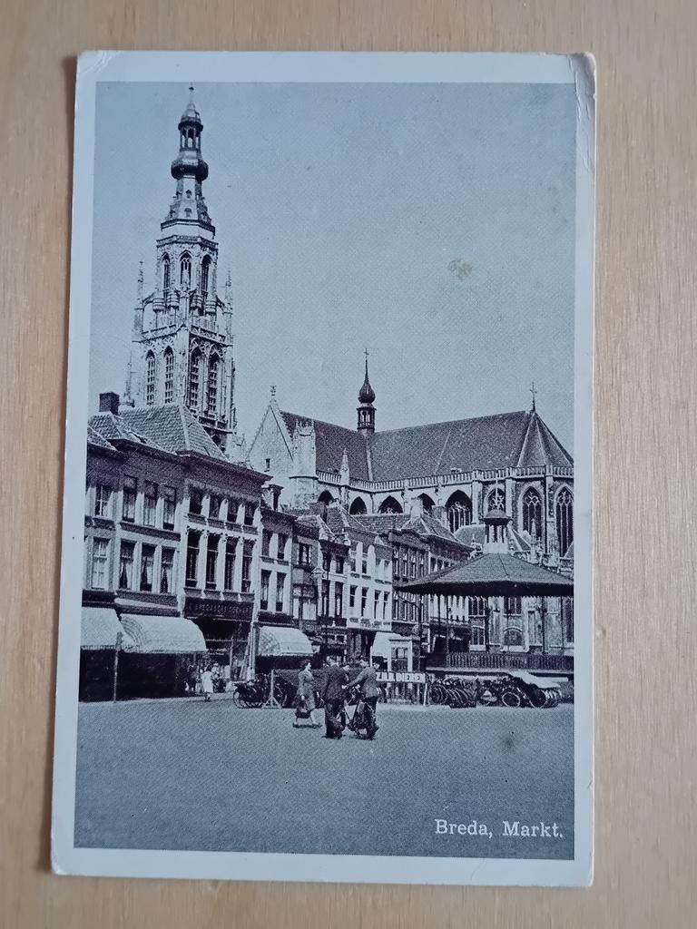 Ansichtkaart Breda, Ophalen of Verzenden, Noord-Brabant