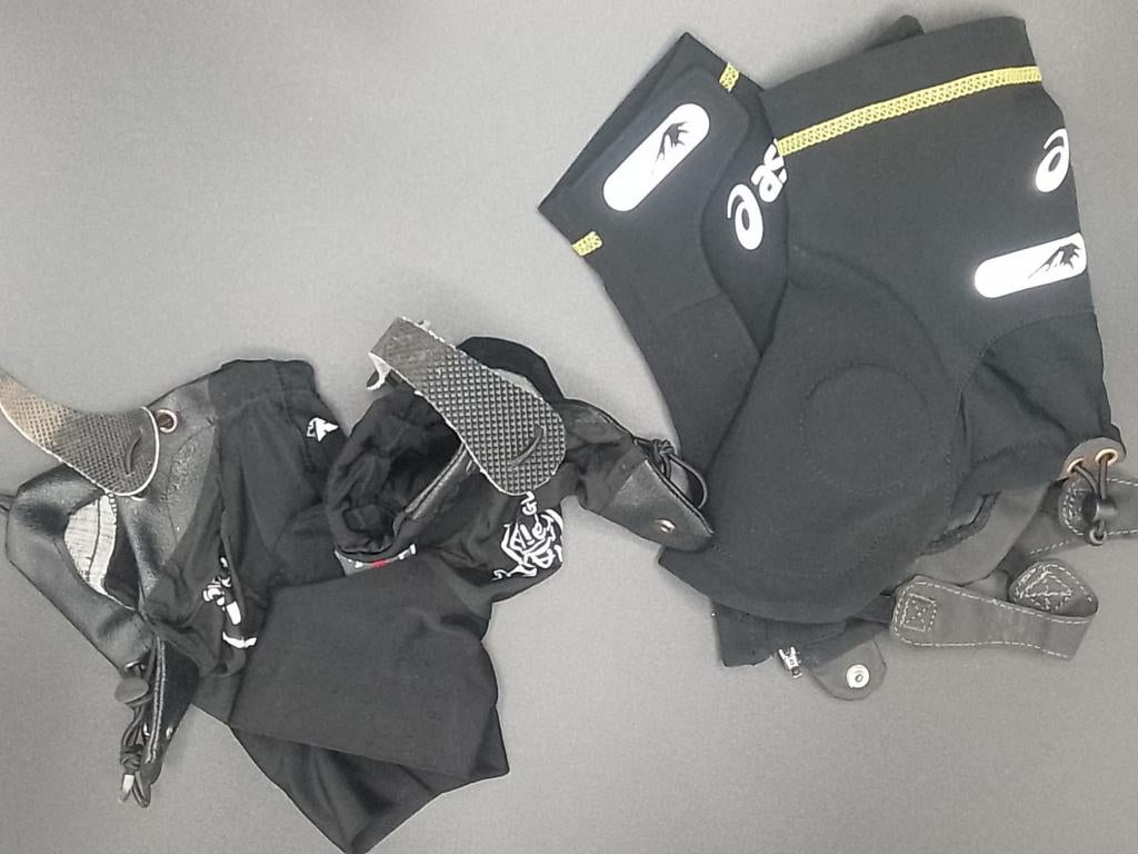 2 paar Gaiters, Zwart, Ophalen of Verzenden, Hardlopen of Fietsen, Maat 36 (S)