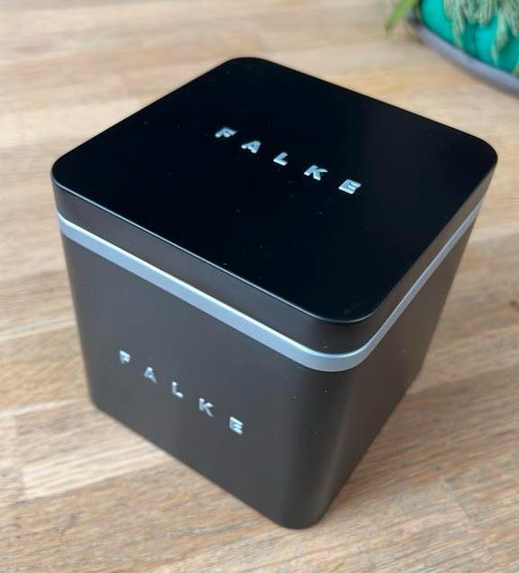 Zwart Falke Blikje - Vierkant, Ophalen of Verzenden, Nieuw, Overige, Overige merken