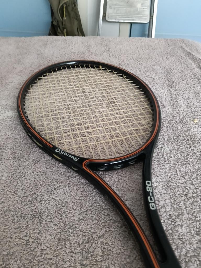 SPALDING GC - 20 GRAPHITE AND FIBERGLASS REINFORCED EPOXY R, Ophalen of Verzenden, Racket, Wilson, L4