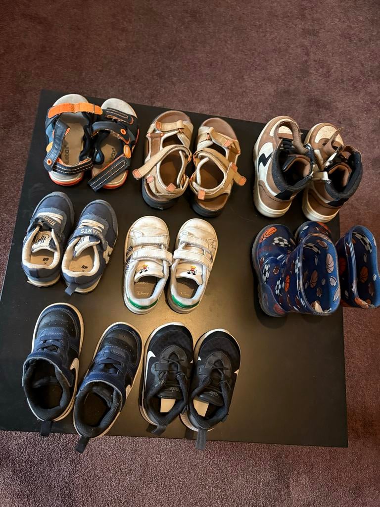 Kinderschoenen Mix - Diverse Maten, Kinderen en Baby's, Kinderkleding | Schoenen en Sokken, Ophalen of Verzenden, Gebruikt, Jongen