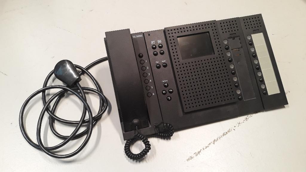 siedle intercom bureaustation & onderdelen, Ophalen, Ingebouwde camera, Gebruikt, Bedraad