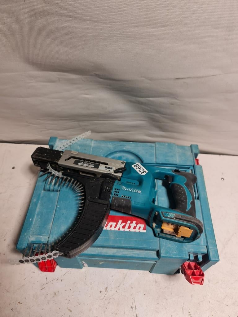 Makita gips schroefautomaat 18V body in systainer, Ophalen of Verzenden, N.v.t, N.v.t, N.v.t