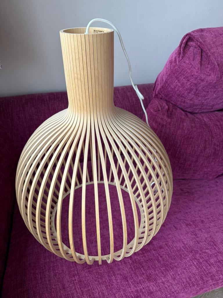 Secto octo 4240 berken hanglamp, Ophalen, Zo goed als nieuw