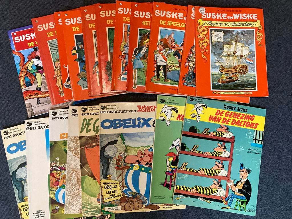 Div. Strips, Meerdere comics, Ophalen, Gelezen, Europa