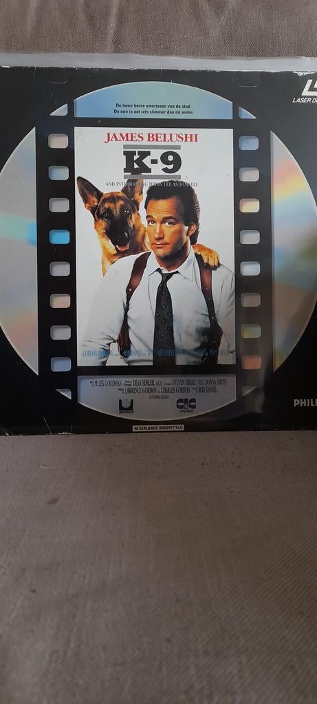 Laserdisc   K-9   PAL, Ophalen of Verzenden, Zo goed als nieuw