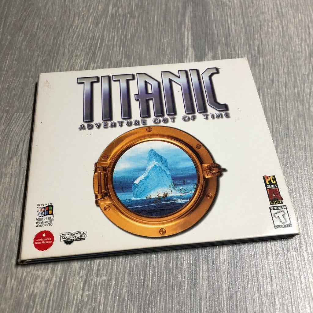 Vintage PC CD-ROM Game – Titanic Adventure Out of Time, Spelcomputers en Games, Avontuur en Actie, Gebruikt, 1 speler, Ophalen of Verzenden