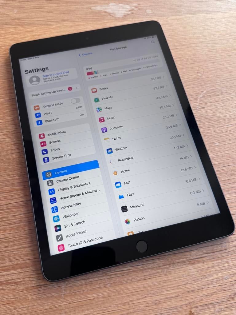 iPad 9 (2021) 64gb | A grade, 10 inch, Apple iPad, Zwart, 1 park way apple