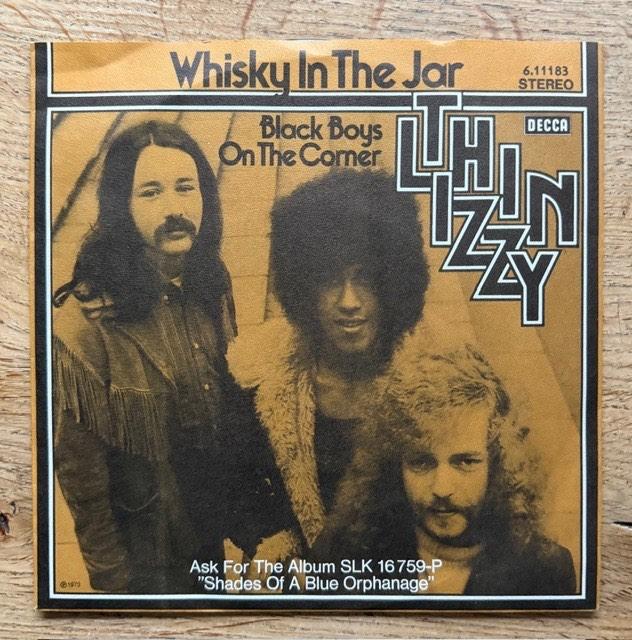 Thin Lizzy - Whisky in the Jar, 7 inch, Single, Ophalen of Verzenden, Zo goed als nieuw