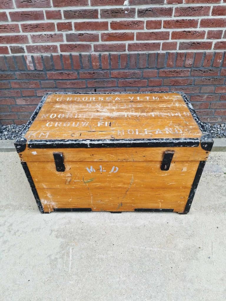 Toffe en stoere kist van de De Marine Luchtvaartdienst., Kist of Geocache, ., Ophalen of Verzenden, .