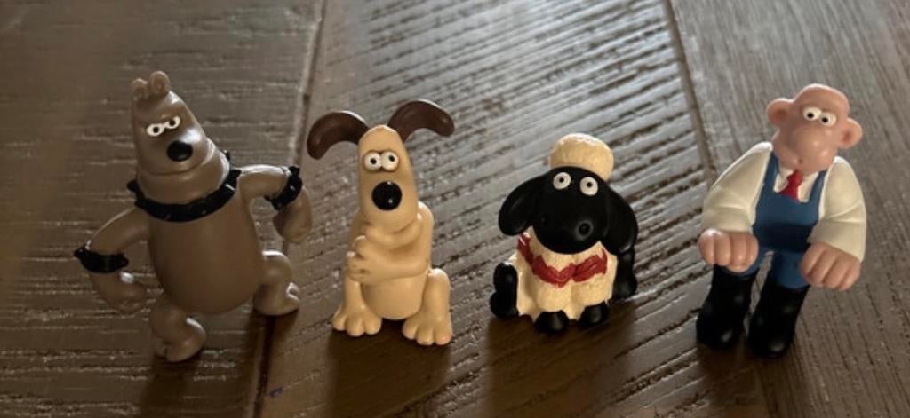 Wallace & Gromit Figuren Set, Verzamelen, Ophalen of Verzenden, Gebruikt