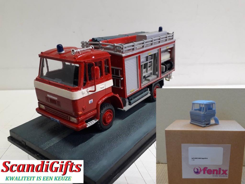 Fenix Scale Models daf 1200 1400 cabine kit, Hobby en Vrije tijd, Modelauto's | 1:50, Ophalen of Verzenden, Nieuw, Bus of Vrachtwagen
