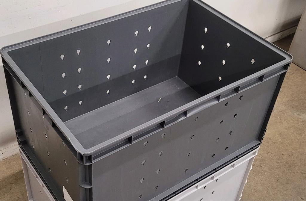 Kratten bakken kisten magazijnbak stapelkratten verhuisdozen, Ophalen of Verzenden, Krat, Minder dan 35 cm