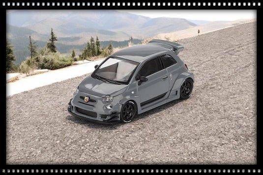 Fiat Abarth 595 "LB‑Works x Abas" 2024 (LHD) Grijs 1:64 Mini, Tschuiten@hotmail.com, Duitsland, Auto, Nieuw