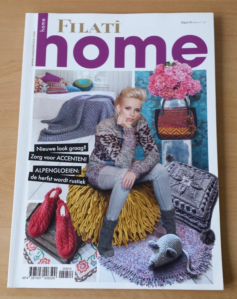 Filati Home - nr.58 - breien, haken, vilten, Gebruikt, Breien of Haken, Ophalen of Verzenden, Nvt