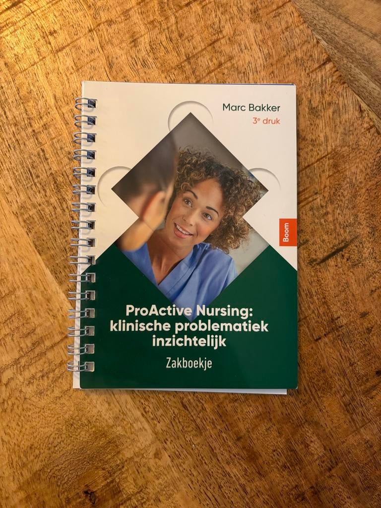 ProActive Nursing Zakboekje, Ophalen of Verzenden, Nieuw, HBO