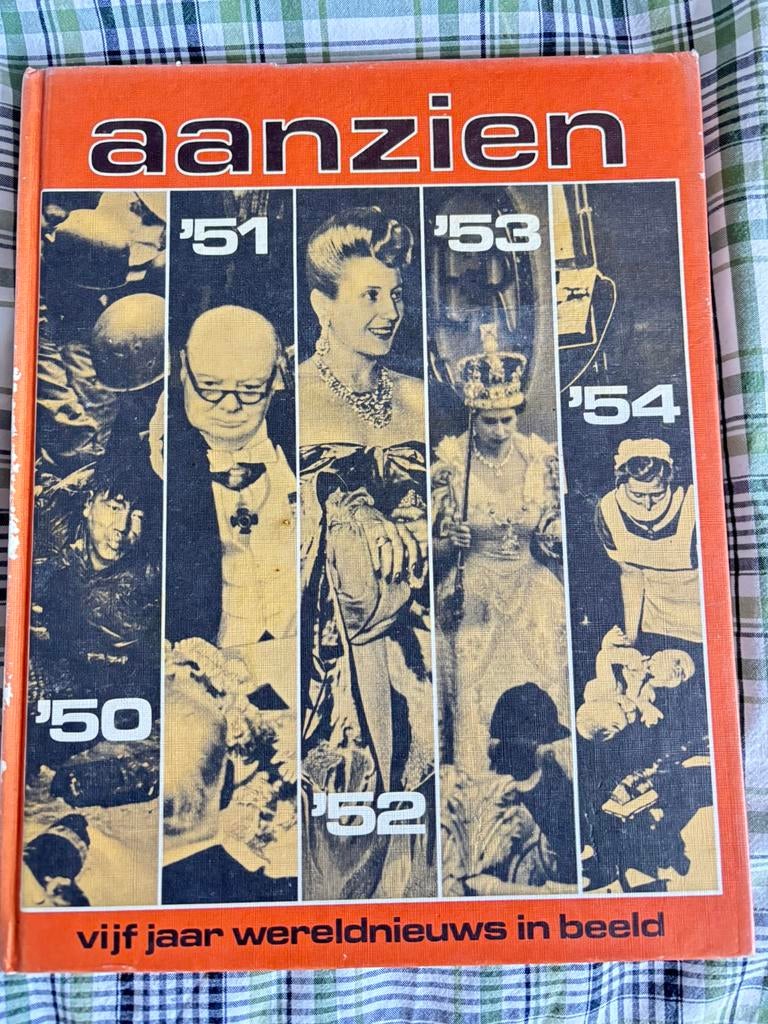 Boek: het aanzien van vijf jaar 1950 - 1954, Boeken, Ophalen of Verzenden, 20e eeuw of later, Zo goed als nieuw, Overige gebieden