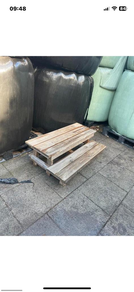 Caravan chalet opstap trap trapje instap, Caravans en Kamperen, Caravan accessoires, Ophalen, Gebruikt