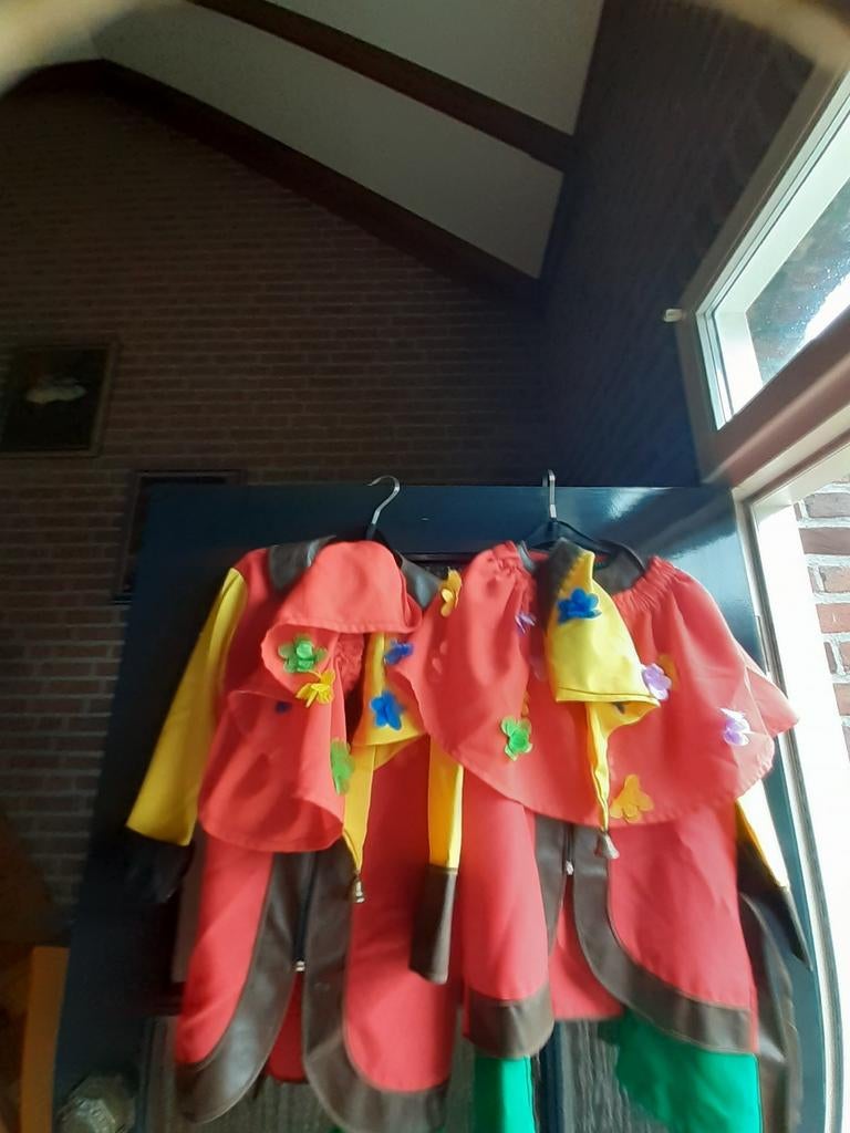 Twee kabouter pakjes uniek maat 134 en 146 nieuw, Kleding | Dames, Carnavalskleding en Feestkleding, Ophalen of Verzenden, Nieuw