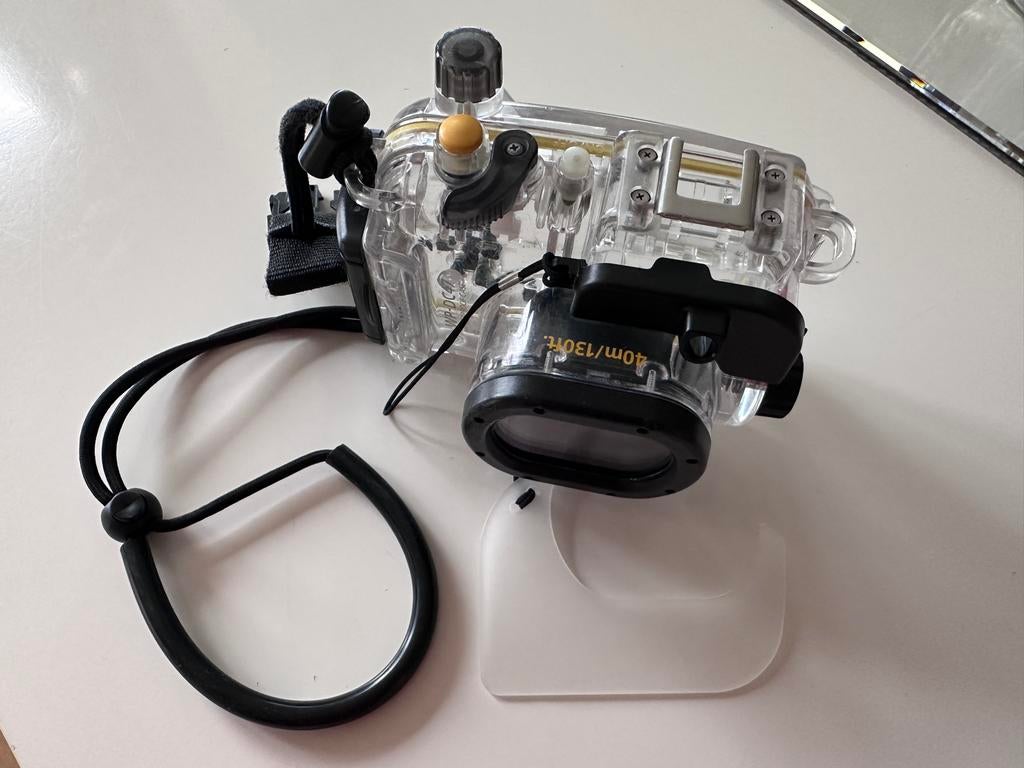 Onderwaterhuis WP-DC47 voor Canon S110, Ophalen of Verzenden, Gebruikt, 10 t/m 40 meter, Onderwaterhuis