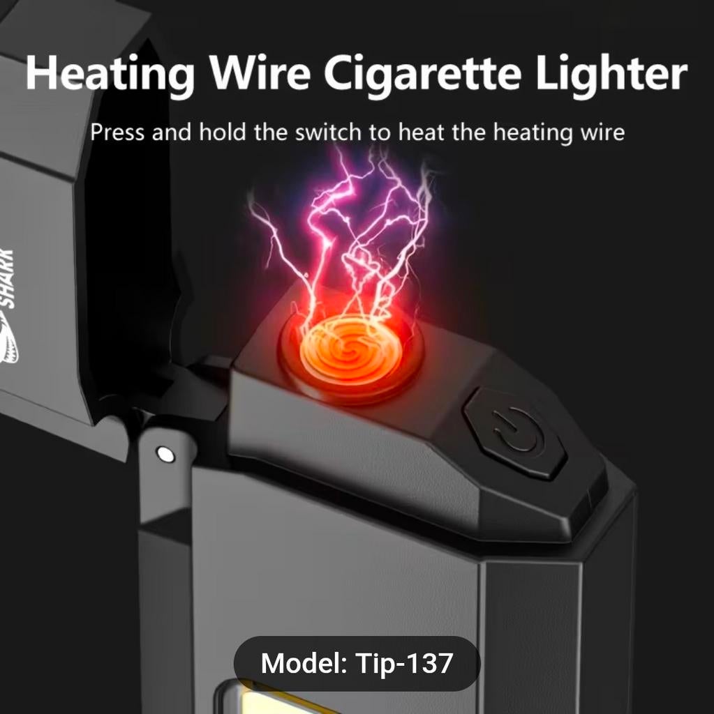 Outdoor oplaadbare aansteker zaklamp noodpakket - survival, Caravans en Kamperen, Verzenden, Nieuw, Smiling Shark, Volgt