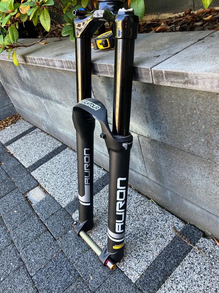 Suntour Auron 35 voorvork 27.5 / 160 mm, Ophalen of Verzenden, Gebruikt, Voorvork, SR Suntour