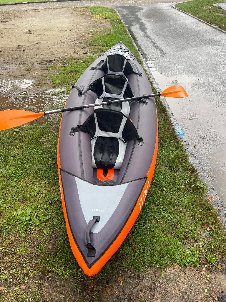 Kano (opblaasbaar) Itwit, Watersport en Boten, Kano's, Gebruikt, Overige typen, Eén persoon, Opblaasbaar, Met peddels, Ophalen of Verzenden