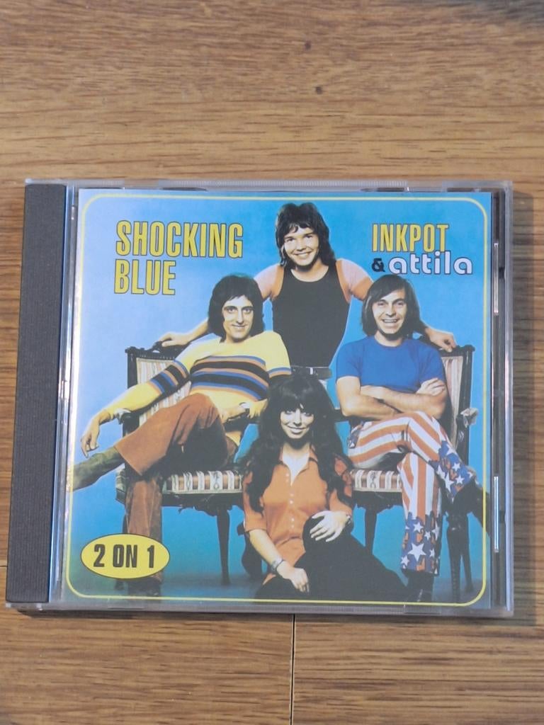 Compact disc SHOCKING BLUE  INKPOT& ATTILA, Ophalen of Verzenden, Zo goed als nieuw