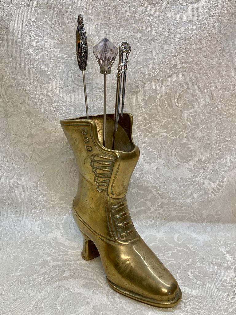 Laarsje koper Victoriaans, Antiek en Kunst, Ophalen of Verzenden