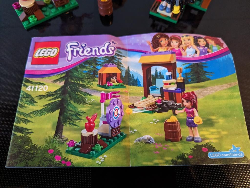 Lego Friends 41120 Boogschieten, Ophalen of Verzenden, Zo goed als nieuw, Complete set, Lego
