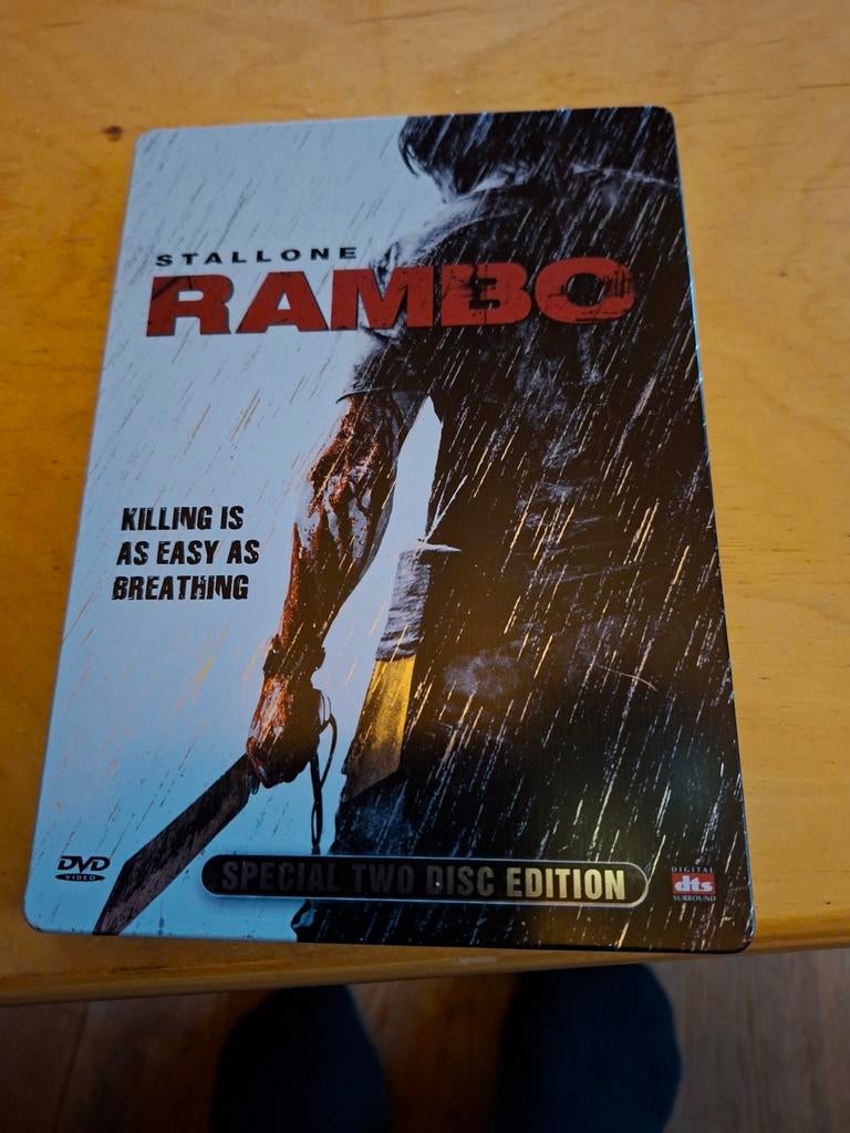 Rambo DVD Box - Stallone Actie, Cd's en Dvd's, Gebruikt, Vanaf 16 jaar, Boxset, Actie