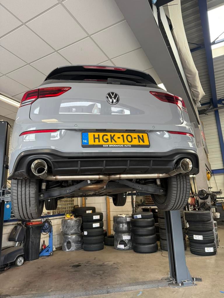 Golf 8 gti look rvs sport uitlaat- montage mogelijk!, Auto-onderdelen, Ophalen of Verzenden
