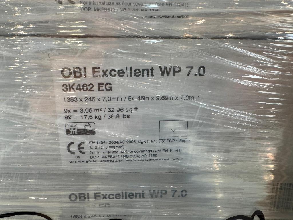 Direct ophalen | Pallet uitverkoop laminaat | Utrecht, Crème, 75 m² of meer, 4131 NH, Nieuw