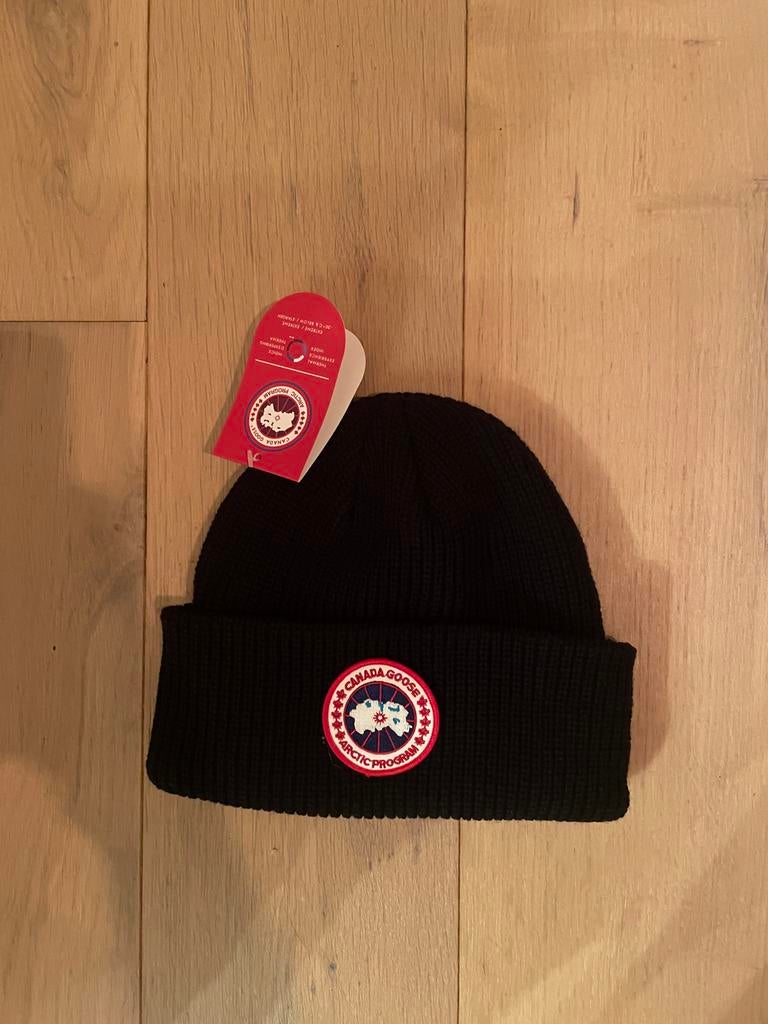 Canada Goose Beanie - Zwart - One Size, Verzenden, Nieuw, One size fits all, Hoed