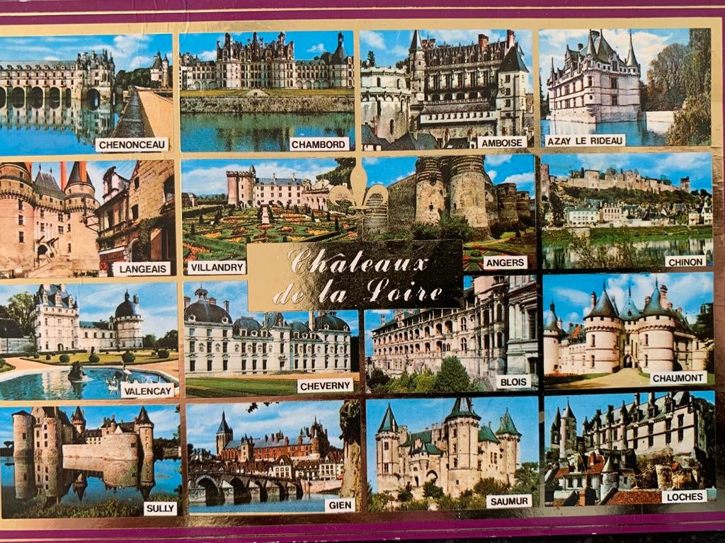 Frankrijk, Chateaux de la Loire., Ophalen of Verzenden, Gelopen, Frankrijk