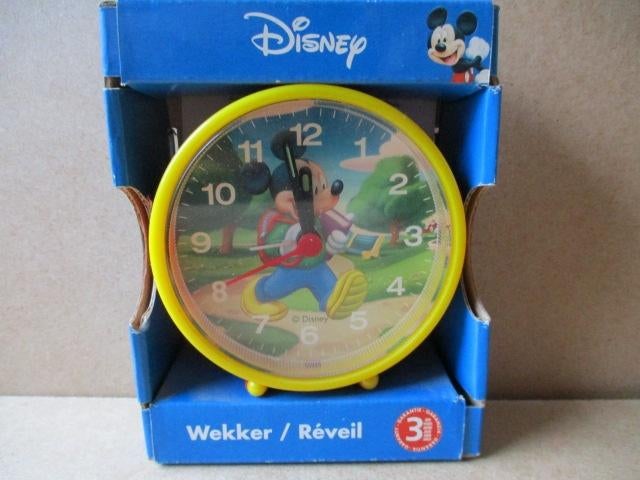 adv9779 mickey wekker 2, Ophalen, Mickey Mouse, Gebruikt, Overige typen