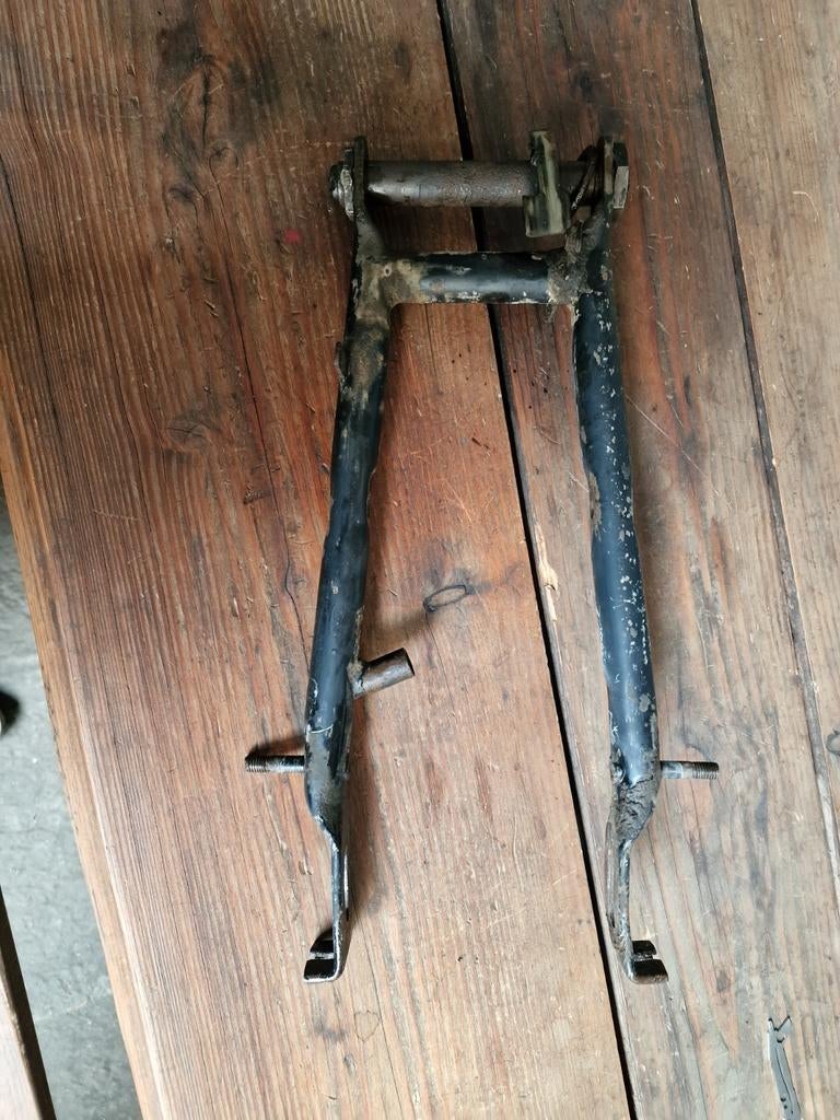 Zündapp 448 Hai 50 achterbrug met as in goede staat, Ophalen of Verzenden, Gebruikt