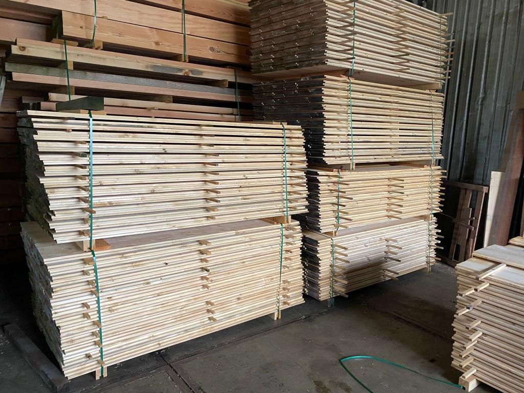 Vuren sponningplank, Doe-het-zelf en Verbouw, Hout en Planken, Ophalen, Minder dan 25 mm, Nieuw, Plank